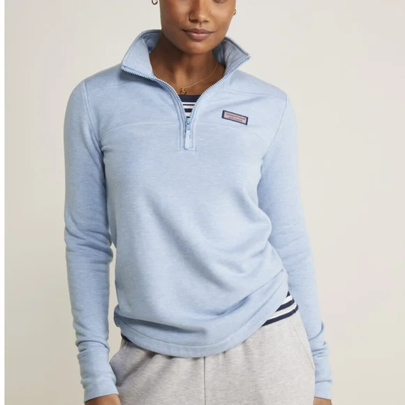 24HR SALE - Vineyard Vines Women's Quarter-Zip Sweatshirt XXS - Picture 1 of 5